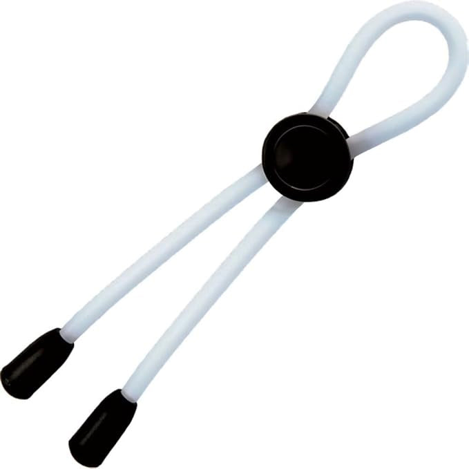Nasstoys Mack Tuff Adjustable Silicone Cock Tie — Clear - NW2525-1