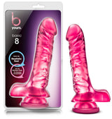 Blush B Yours Basic 8 Realistic Dildo, 9.5 in, Pink - BL-28410