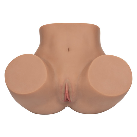 CalExotics Stroke It Life-Size Vagina & Buttocks Masturbator — Brown - SE0914213