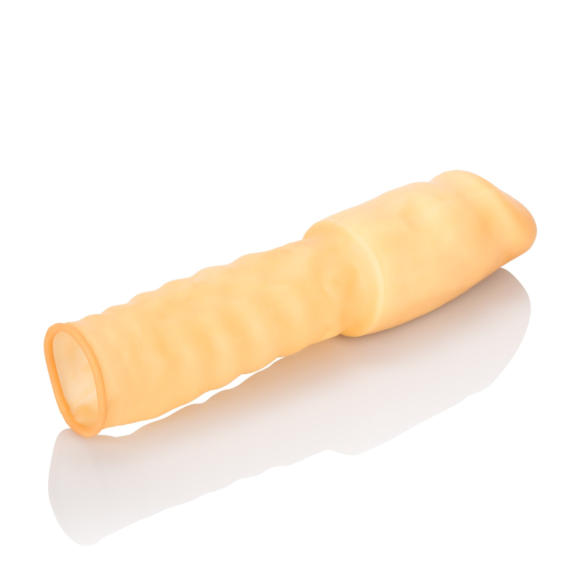 3 Inch Smooth Latex Extension - Ivory by CalExotics