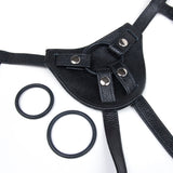 Kinklab Terra Firma Dee Dildo Harness - Black - KL-SL415DCP-B