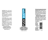 Fuck Water Clear 2oz Water Based Lubricant by Fuck Water
