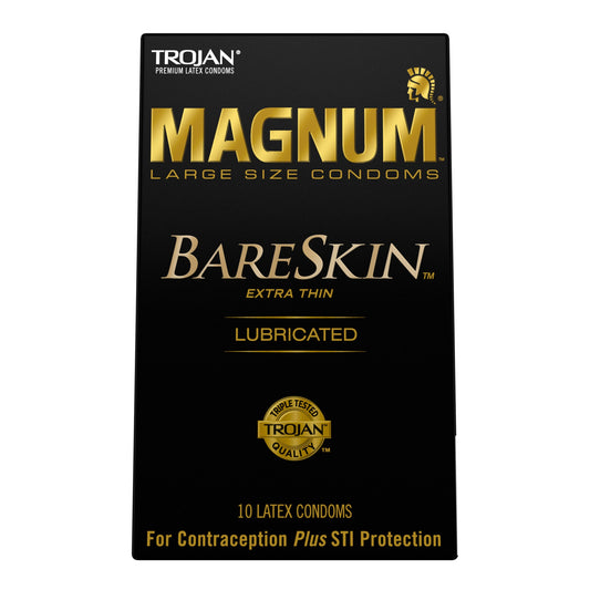 Paradise Marketing Trojan Magnum BareSkin Condoms — 10 Pack - PM22887