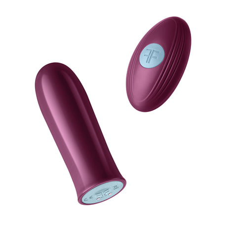 Femme Funn Versa Bullet Vibrator with Remote — Dark Fuchsia - FF-1031-10