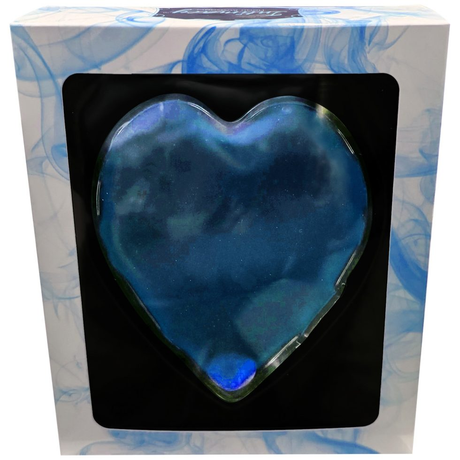 Kheper Games Intimacy Heart Massager — Blue, 4½ x 3¾ in - KG-BGR403