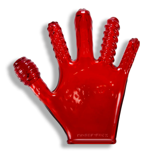 "Finger- Fuck Reversible Jo & Penetration Toy - Red OX-1501-RED"