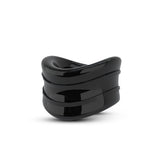 Blush Stay Hard Beef Ball Stretcher Snug — 1 Inch Diameter, Black - BL-93305