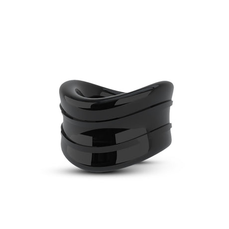Blush Stay Hard Beef Ball Stretcher Snug — 1 Inch Diameter, Black - BL-93305