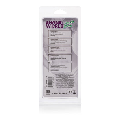 Shane's World Sparkle Bullet - Purple by CalExotics