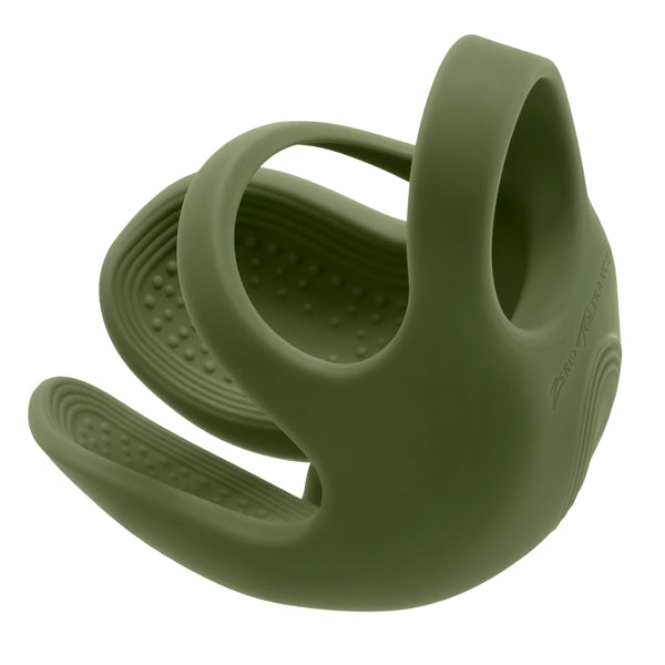 Evolved Novelties Nutty Buddy Vibrating Cock Ring, Green - ZE-RS-5896-2
