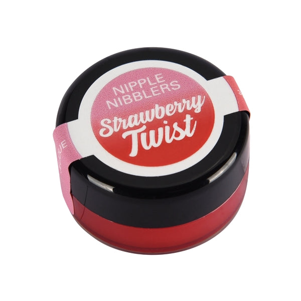 Jelique Nipple Nibblers Cool Tingle Balm — Strawberry Twist, 3 g - JEL2504-05