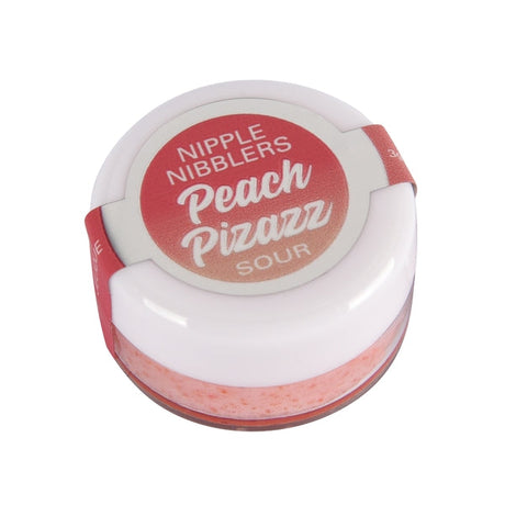Jelique Nipple Nibblers Sour Pleasure Balm — Peach Pizazz (3 g) - JEL2602-05