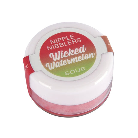Jelique Nipple Nibblers Sour Pleasure Balm — Wicked Watermelon 3g - JEL2603-05