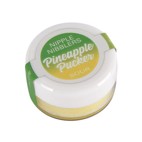 Jelique Nipple Nibblers Sour Pleasure Balm — Pineapple Pucker, 3 g - JEL2604-05