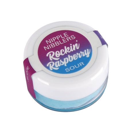 Jelique Nipple Nibblers Sour Pleasure Balm — Rockin' Raspberry (3 g) - JEL2605-05