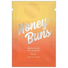Jelique Honey Buns Warming Arousal Gel — Honey Flavor, 1 mL Foil - J320