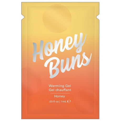 Jelique Honey Buns Warming Arousal Gel — Honey Flavor, 1 mL Foil - J320