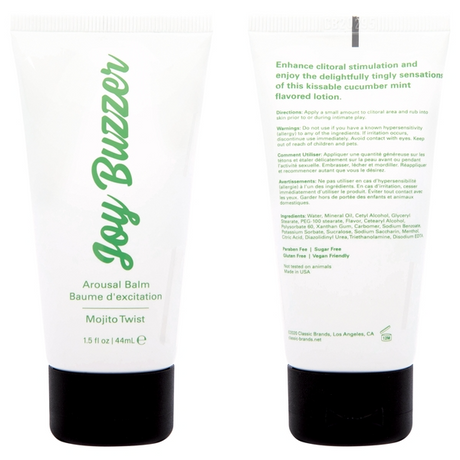 Jelique Joy Buzzer Clitoral Arousal Balm — Mojito Twist 1.5oz - J341