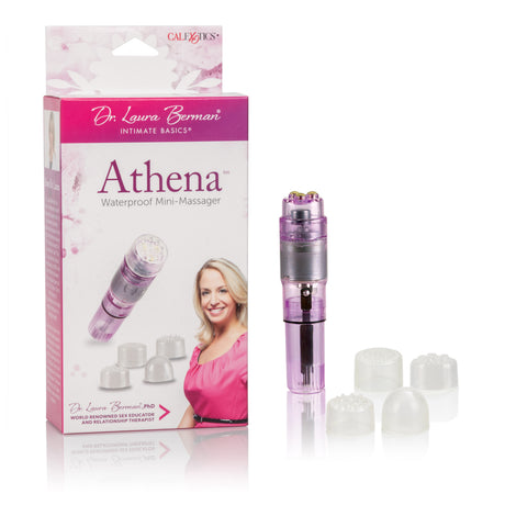 CalExotics Berman Athena Waterproof Mini Massager with 4 Interchangeable Tips - SE9730143