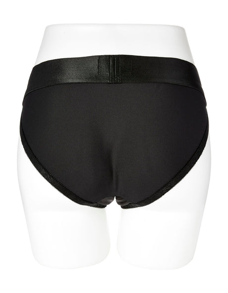 Sportsheets EmEx Active Crotchless Harness — Small, Black - SS661-02