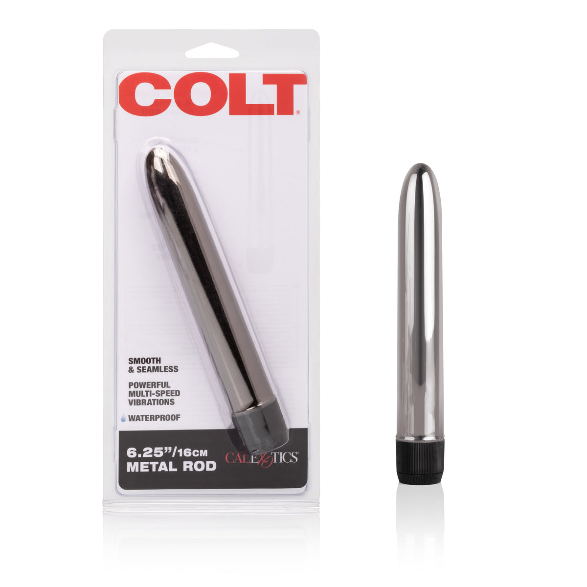 CalExotics Colt Metal 6.25 Inch Vibrator - SE6893102