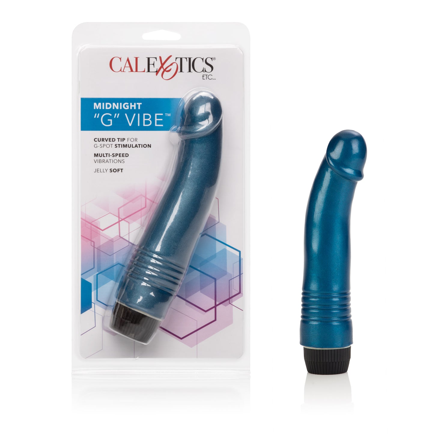 Midnight G Spot Vibrator 6.75 Inches by CalExotics