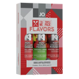 JO Lubricants Tri‑Me Flavored Lubricant 3-Pack, 1 fl oz (30 mL) Bottles - JO692