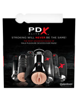 Pipedream PDX Elite Vibrating Strokers — Display of 12 (4 Vaginal, 4 Anal, 4 Oral) - PDRD520-99