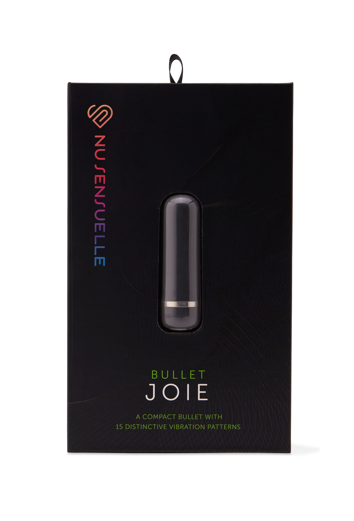 Nu Sensuelle Joie Bullet Vibrator — Black, Rechargeable - BT-W52BK