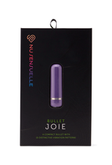 Nu Sensuelle Joie Bullet Vibrator — Purple, Rechargeable - BT-W52PU