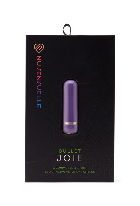 Nu Sensuelle Joie Bullet Vibrator — Purple, Rechargeable - BT-W52PU