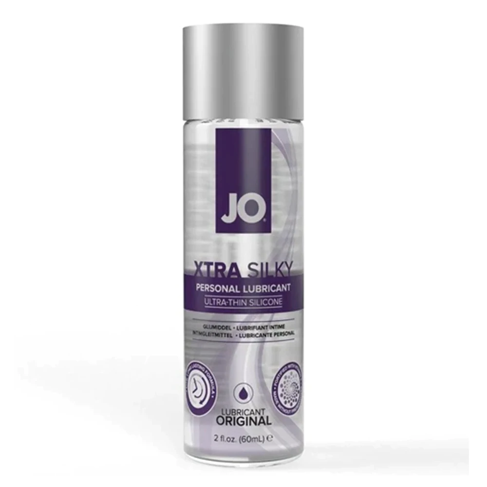 JO Lubricants JO Xtra Silky Silicone Lubricant — 2 oz - JO112