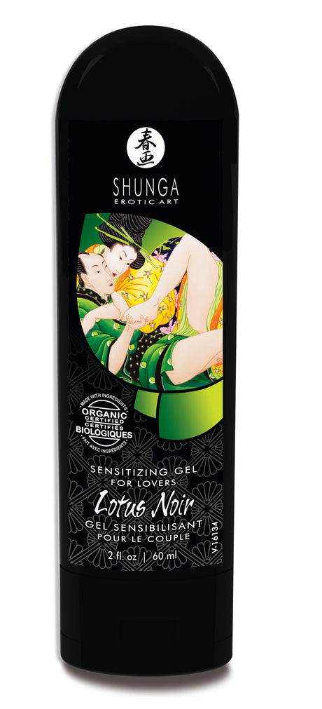 Lotus Noir - Sensitizing Gel for Lovers - 2 Fl. Oz. / 60 ml by Shunga