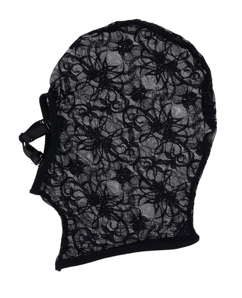 Sportsheets Lace Hush Hood — Sheer Floral Lace, One Size - SS10101
