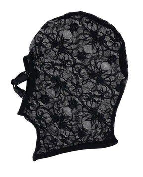 Sportsheets Lace Hush Hood — Sheer Floral Lace, One Size - SS10101