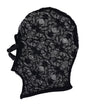 Sportsheets Lace Hush Hood — Sheer Floral Lace, One Size - SS10101