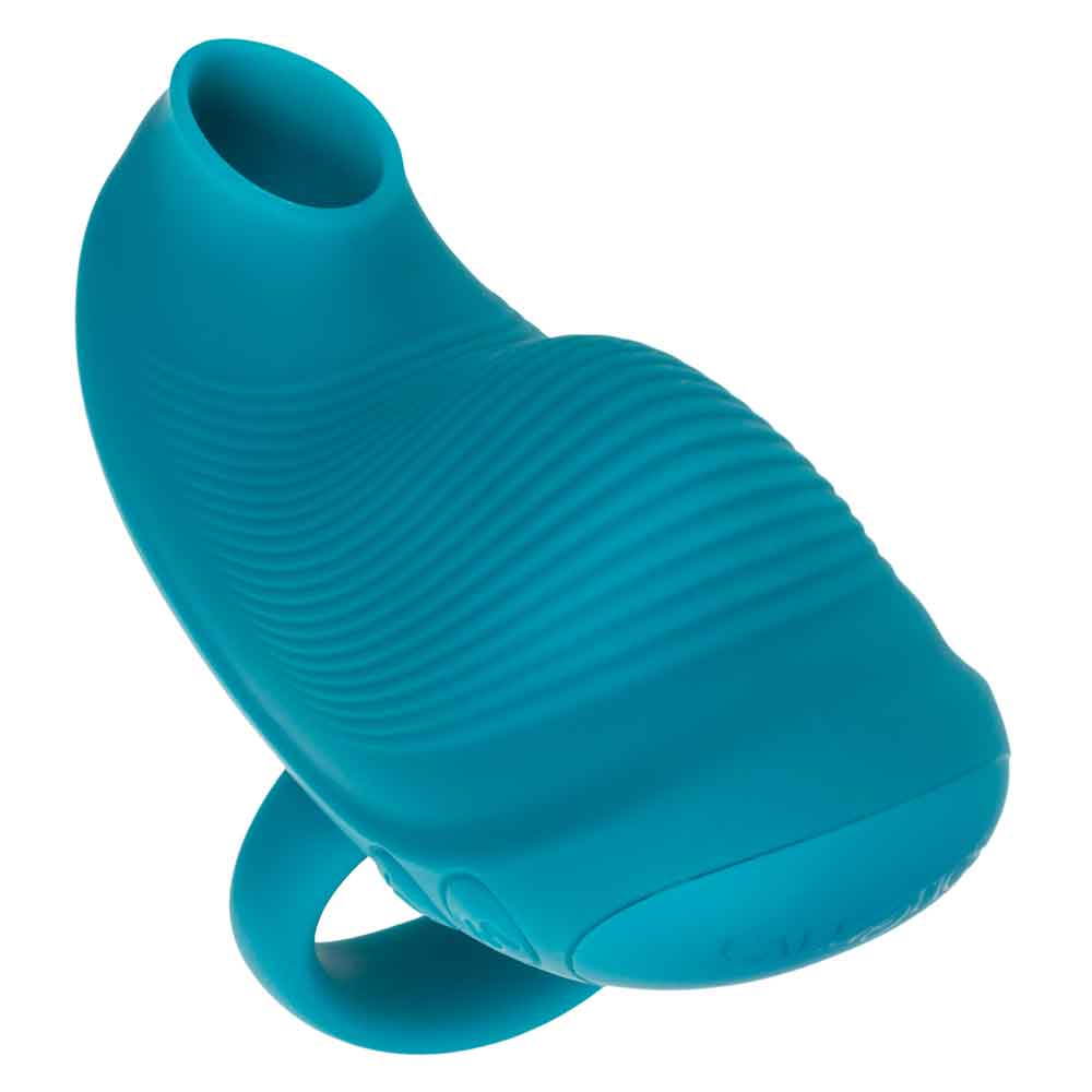 CalExotics Envy Handheld Suction Massager - Blue