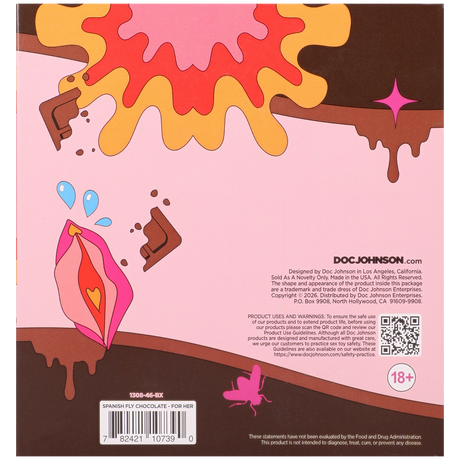Doc Johnson Spanish Fly Chocolate for Her — 12-Pack - DJ1308-46-BX