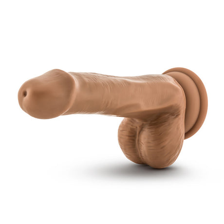 Blush Coverboy Captain Mike Realistic Dildo — Mocha, 6.5 in - BL-14607