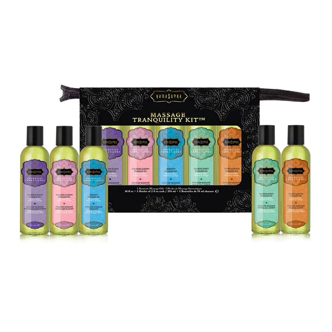 Kama Sutra Massage Tranquility Kit — 5 Travel Massage Oils - KS0024