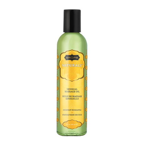 Kama Sutra Naturals Coconut Pineapple Massage Oil, 8 fl oz - KS10219