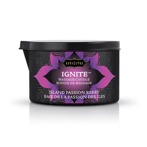 Kama Sutra Massage Oil Candle — Island Passion Berry 6 oz - KS10199
