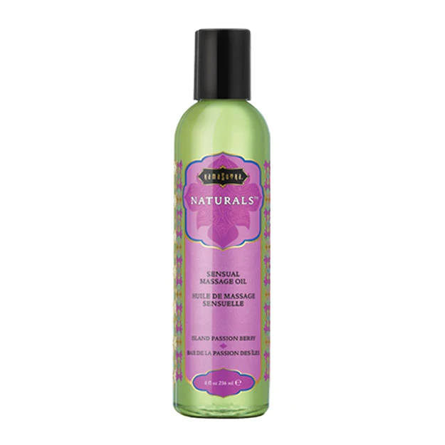 Kama Sutra Island Passion Berry Massage Oil — 8 fl oz - KS10245