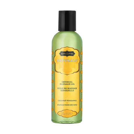 Kama Sutra Naturals Massage Oil — Coconut Pineapple (2 fl oz) - KS10280