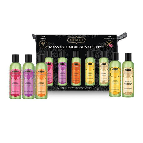 Kama Sutra Massage Indulgence Kit — 5 Travel Massage Oils - KS10285