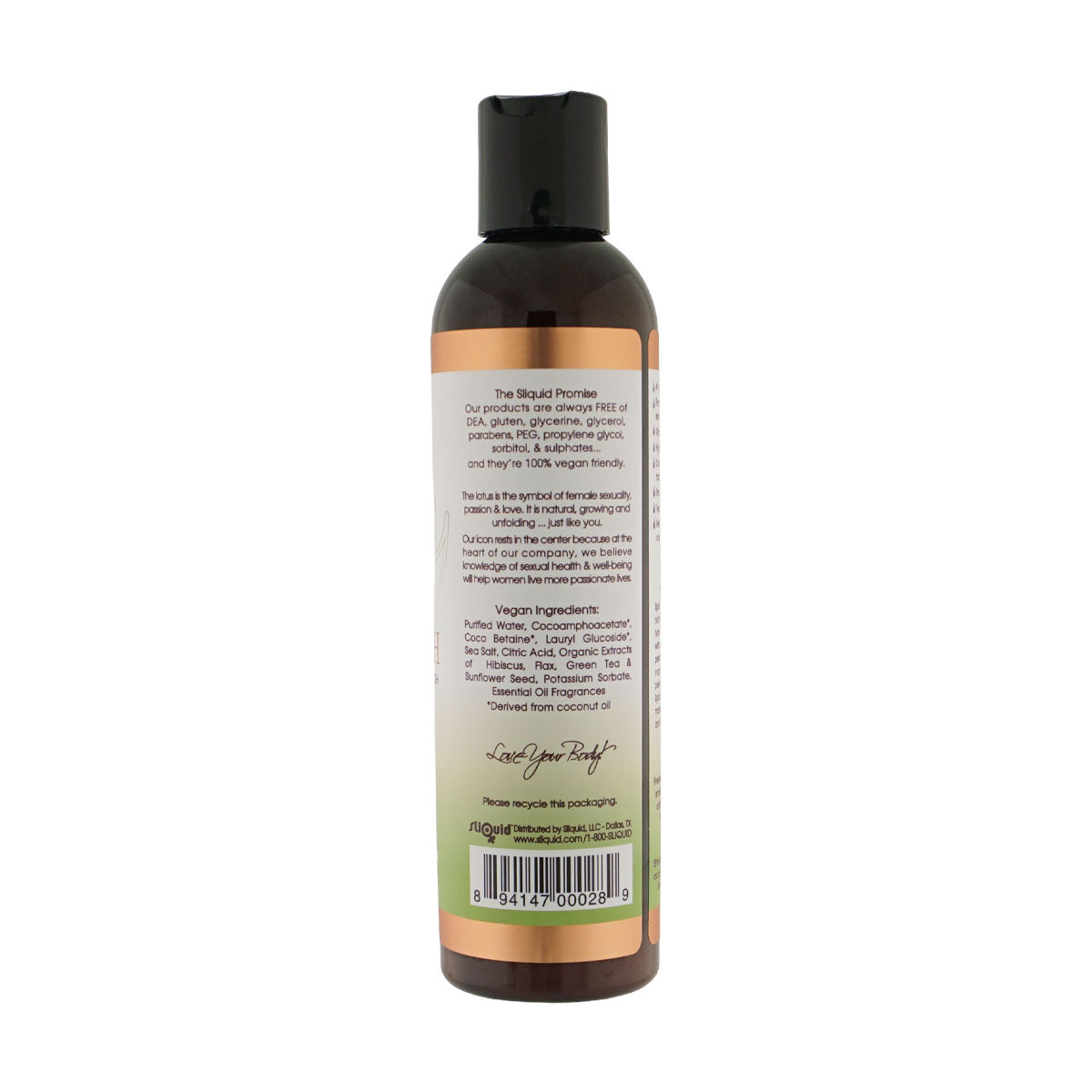 Sliquid Balance Splash Intimate Cleanser — Honeydew Cucumber, 8.5 fl oz - SLIQ028
