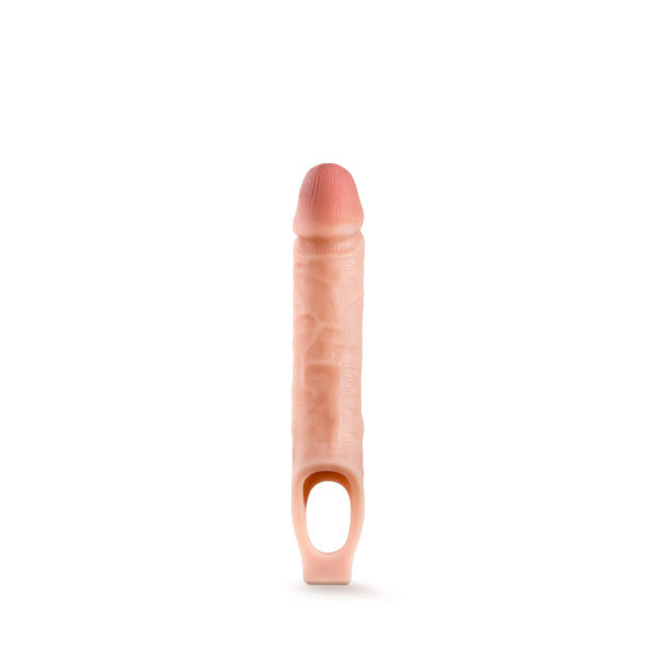 Performance - 10 Inch Cock Sheath Penis Extender - Vanilla by Blush