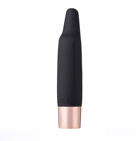 Maia Toys Aspen 15-Function Flickering-Tip Vibrator — Black, 4.8" - MTMA2104
