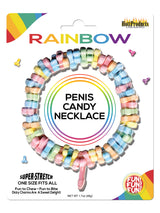 Hott Products Rainbow Penis Candy Necklace - HTP2157