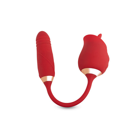 Camtoyz Lotus Bullet Double-Ended Vibrator — Red - CT-JVB-150